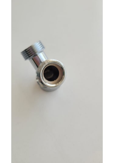 Çamaşır Makinesi Musluk Çatalı Krom 3/4 Ölçü Standart Metal