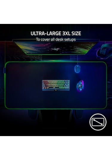 Razer Goliathus Chroma 3xl - Yumuşak Oyun Fare Altlığı, Rgb Aydın