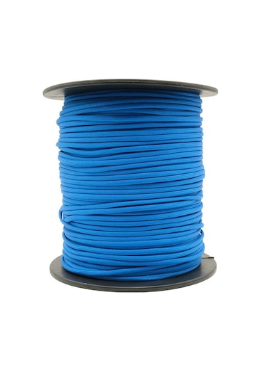 Mg Ropes Paracord İp 4 Mm Saks Mavi Renk No:27 10 Metre Çok Renkli