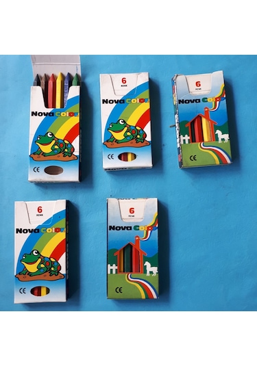 Pastel Boya Kuru 6 Renk Silinebilinir 5 Adet Fiyatı