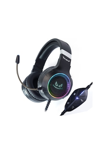 Rush Ace RHX55 7.1 Surround Titreşimli RGB Oyuncu Gaming Kulaklığı