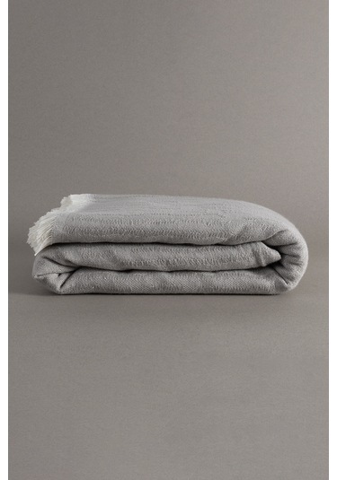 Koza Laks Gri Battaniye 200x230cm 9081 Gri