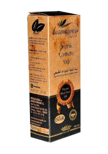 Harmanyeri Organik Çörekotu Yağı 100 ML