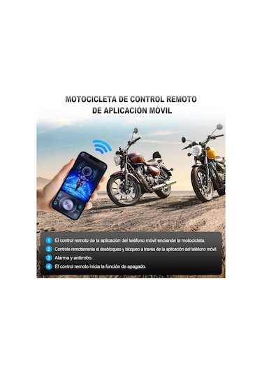 Mufunye Motosiklet Alarmı, Motosiklet Hırsızlık Önleme Cihazı, Araç Hırsızlık Önleme Güvenlik Cihazı, Tek An