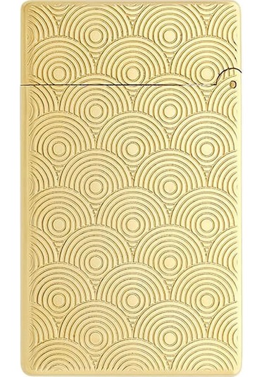 S.t. Dupont Initial Guilloche Gold Daire İşlemeli Puro Çakmağı 20845