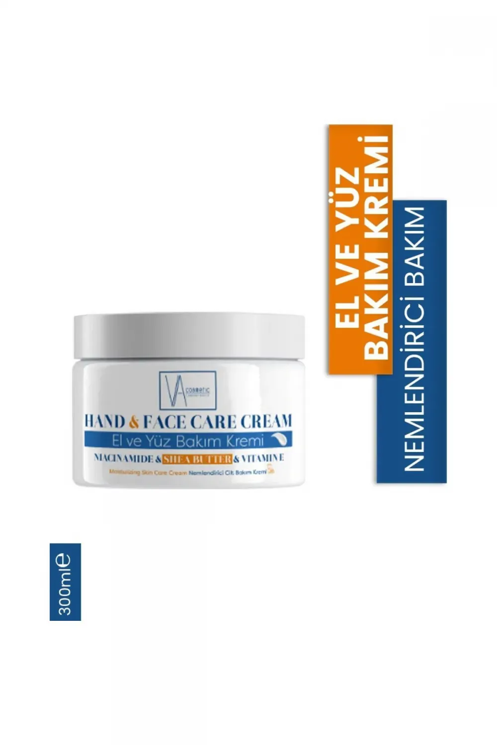 Va Cosmetic El Ve Yüz Bakım Kremi 300 Ml Kavanoz