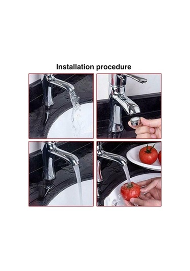 Musluk Su Tasarruf Filtresi - 24242422973sa Çok Renkli