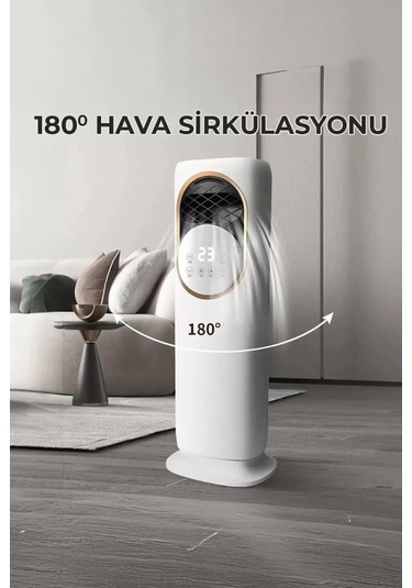 Uzaktan Kumandalı Taşınabilir Sıcak Üfleme Isıtıcı