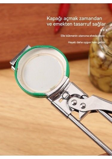 Didadodo Yeni Yaratıcı Şişe Açacağı - Paslanmaz Çelik, Ayarlanabilir, Uzun Saplı, Ev Kullanımı Diğer, Güvenli Açma Sistemi Diğer