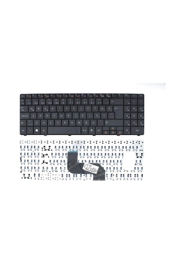 Packard Bell Easynote Tj65, Tj75, Tr85, Tr86 Klavyesi Siyah Tr / Kl0485btr 75707126