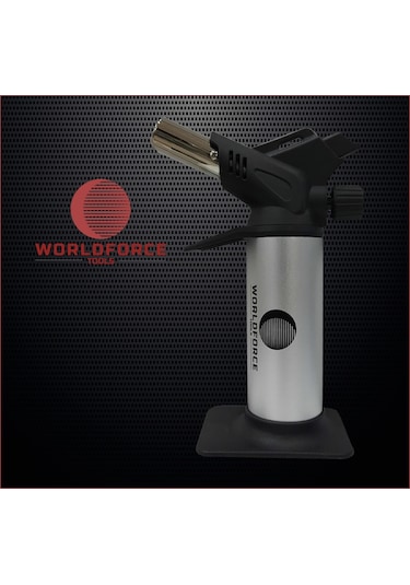 Worldforce Profesyonel Pürmüz Kamp Çakmağı Yüksek Isı Üretir N11.3466 Gri