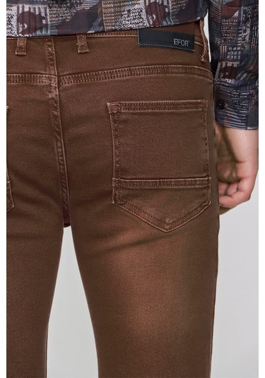 087 Tarçın Jean Pantolon Tarçın