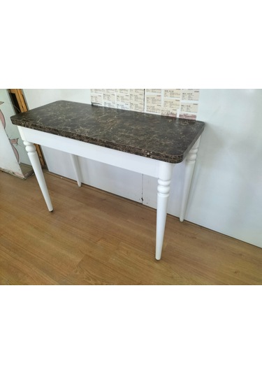 110 X 45 Katlanır Mutfak Masası Mermerdesen