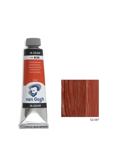 Talens Van Gogh Yağlı Boya 40 ML Seri 2 347 Indian Red