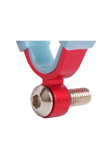 Dolıty Olta Dayanağı Butt Kaymaz İplik M8 Tutucu Kırmızı