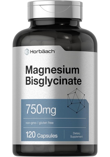 Horbäach Magnesium Bisglycinate 120 Caps Aromasız