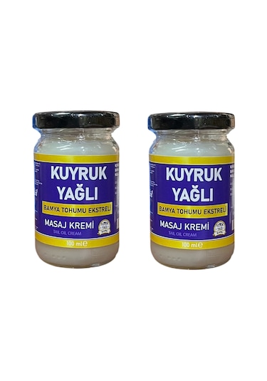 Dvd Lokman Aktar Kuyruk Yağı Masaj Kremi 2 x 100 ML