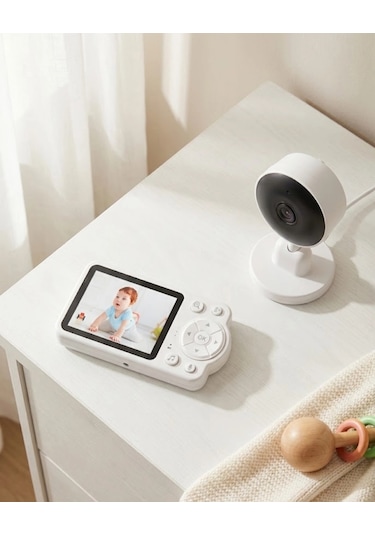 Gece Görüşlü Kablosuz Bebek Monitörü Ağlama Ve Hareket Algılama