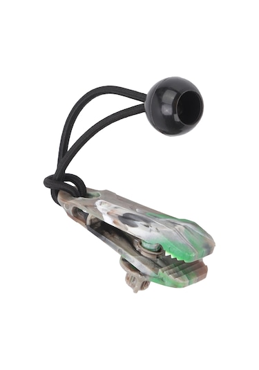 Xindoker Kamuflaj Pp Plastiği Çadır Klips Seti - Dişli Tasarım İle Sağlam Tutuş, Elastik Teli Ve Kanca İle Çadır/tentez Fikstür, 33g Hafif Ve Pratik Diğer