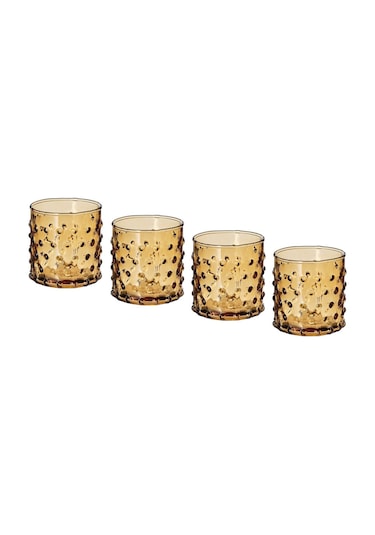 Tealight Mumluk, Koyu Sarı, 6 Cm beyaz