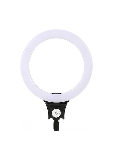 Jmary Fm-12r Kumandalı 30cm Işıklı Telefon Tutucu Ring Light Siyah