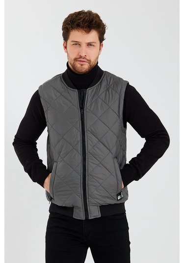 Ince Kapitone Erkek Şişme Yelek