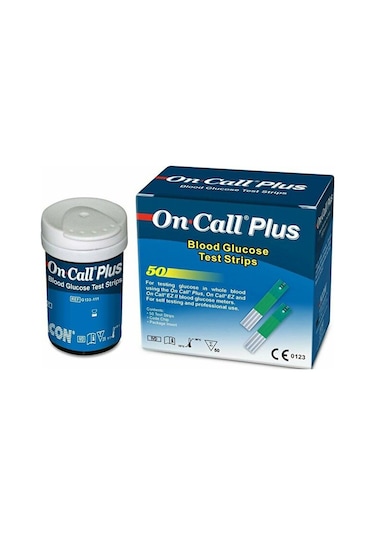 On Call Plus Kan Şeker Ölçüm Çubuğu 50 Adet