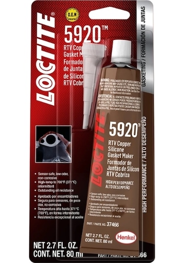 Loctite Sı 5920 Isı Dayanıklı Bakır Silikon Conta 80 Gr/ml Diğer