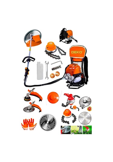 Deko Turkey DKT10500 20HPX Yüksek Performanslı Sırt Tipi Tırpan