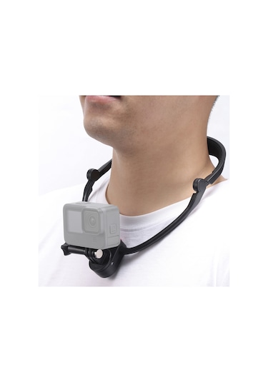 Jeemson Ulanzi Go-quick Iı Abs Hareket Kamera Boyun Tutucu: Manyetik Hızlı Kurulum, Düğme Kilidi, Katlanabilir Masaüstü Stant, Konforlu Solunum Ağı