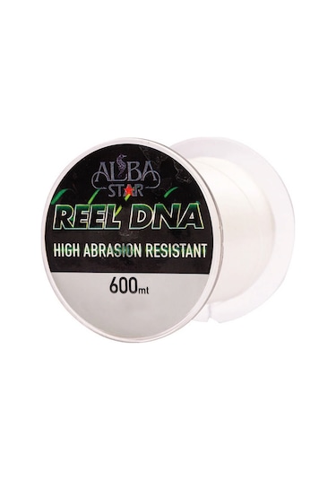 Albastar Reel Dna 0.30 Mm 600m Olta Misinası Beyaz 6.4 Kg Çeker