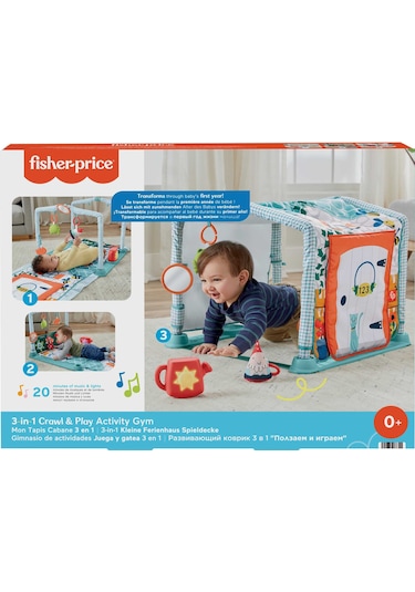 Fisher Price 3'ü 1 Arada Sevimli Kulübe Jimnastik Merkezi