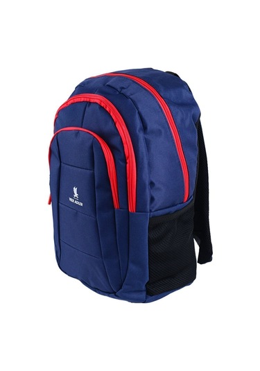 Mercitech Unisex -2013 Sırt Çantası Lacivert-kirmizi Siyah