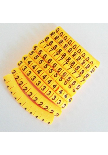 Homyl 1000x Kablo İşaretleyicileri Tanımlama Etiketleri