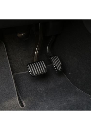 Trendooze Homyl Araba Ayak Pedalı Tesla Model 3 Y İçin Siyah Pedler