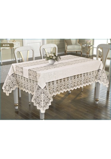 Asya Kutulu Masa Örtüsü 160x260