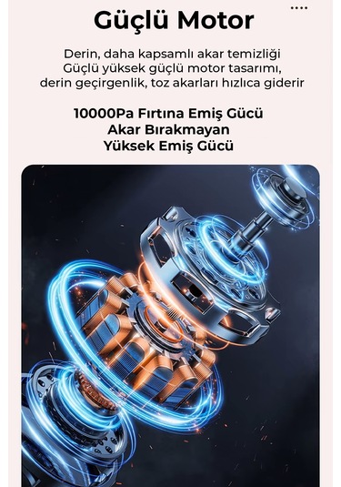 Robo S10 Pro Max Titreşimli Dijital El Süpürgesi