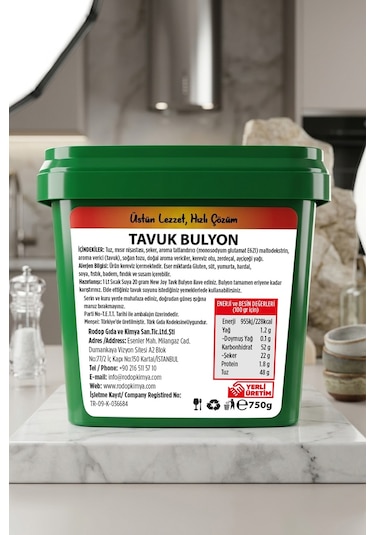 Chefs New Joy Tavuk Bulyon 750 G