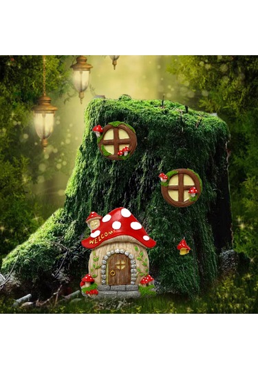 Suntek Peri Bahçe Teraryum Süsleri Için Ağaçlar Mini Peri