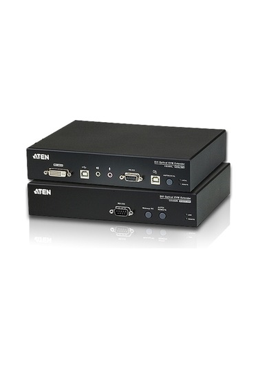 Karnas_Teknoloji Aten Aten-Ce680 Dvi Fiber Optik Kvm (Keyboard/Video Monitor/Mouse