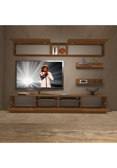 Decoraktiv Trendstyle 5220 Slm Tv Ünitesi Tv Sehpası Ceviz