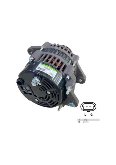 Pluslıne 12v Alternatör Dinamo 70 A 7sı Soketli 2 Fiş L Ig Chevrolet-daewoo-yale