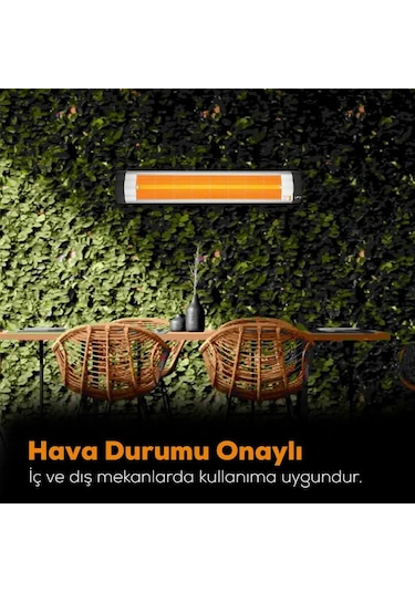 UFO S/2900 W Duvar Tipi Isıtıcı