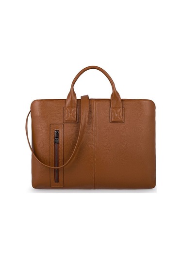 Bilik Deri Business Taba Unisex Laptop & Evrak Çantası Blm09 2197 Taba