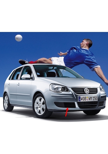 Vw Polo 2005-2009 Ön Tampon Sağ Panjur Izgarası Kapağı 6Q0853666E