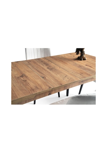 Milano Mdf Açılır Mutfak Masa Sandalyeli Takım 75 130cm 001