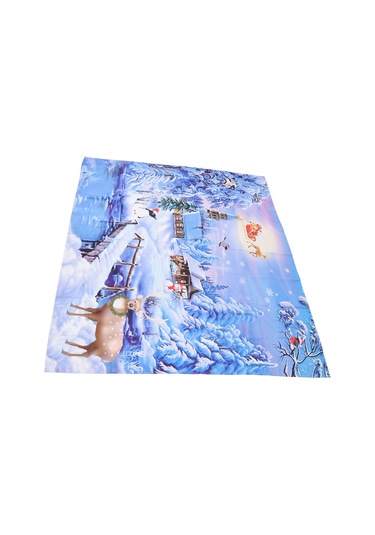 Xindoker Noel Dekorasyonu Tapestri: Yüksek Kaliteli Polyester Duvar Örtüsü, 150x130cm, Noel Desenli, Çok Amaçlı Ev Dekoru Ve Parti Arka Planı Diğer