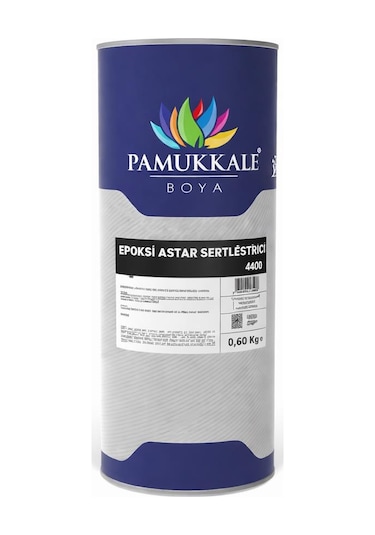 Pamukkale 4600 Solventli Epoksi Astar Yedek Sertleştiricisi 0.60 Kg Şeffaf Diğer