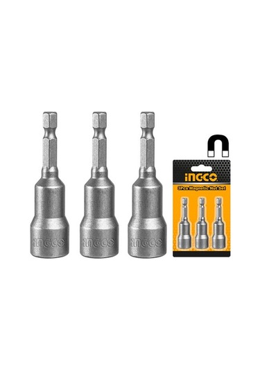 Ingco AMN1231 Manyetik Somun Adaptörü Seti 12 MM