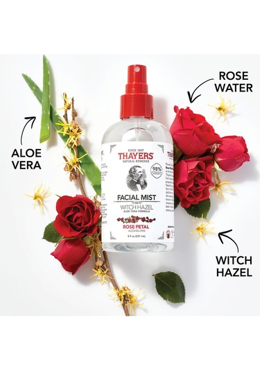 Thayers Cadı Fındığı ve Gül Yaprağı İçerikli Yüz Spreyi 237 ML